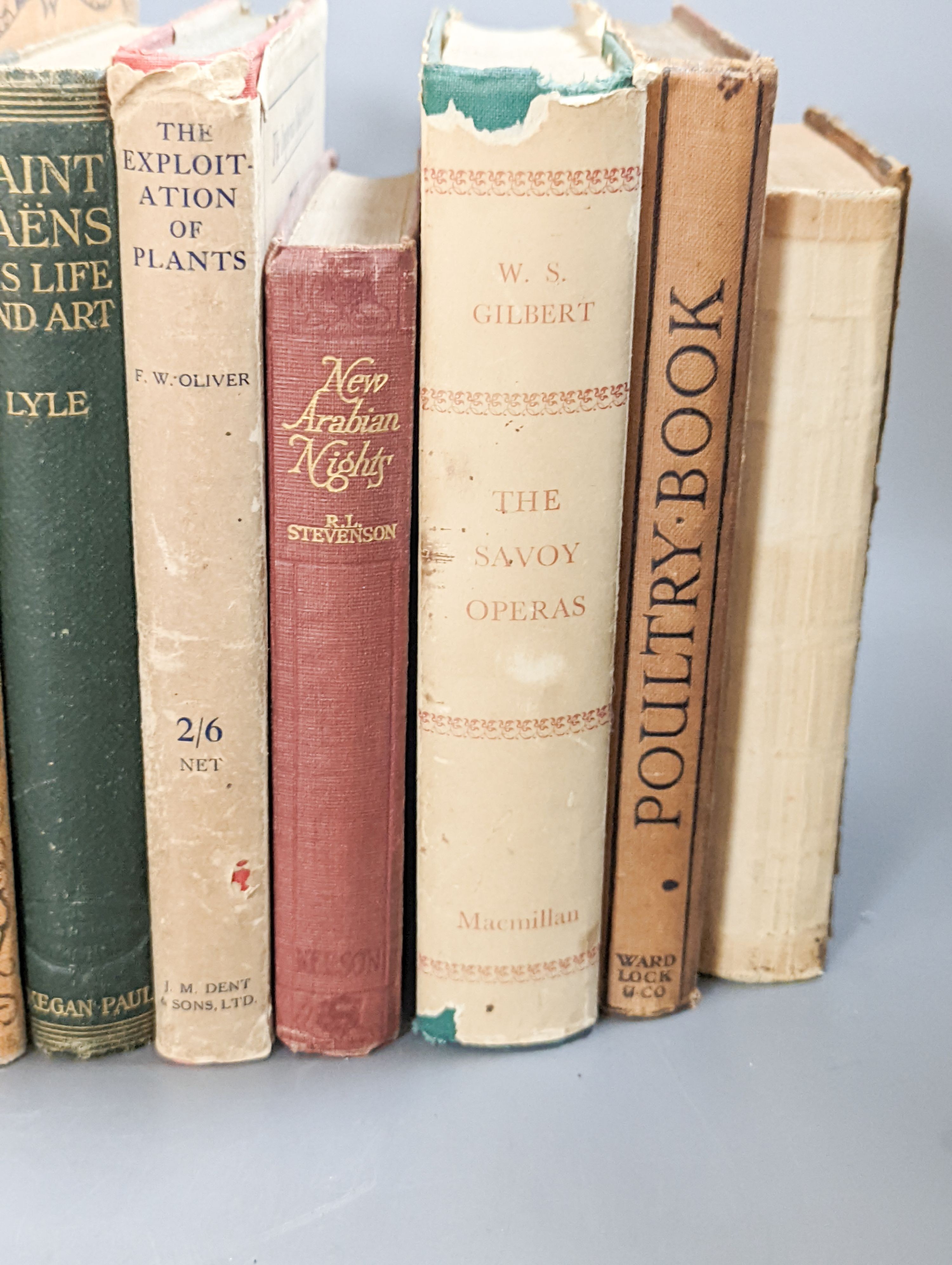 Well, H. G - 3 works from the Collected Essex edition, comprising - The Invisible Man , The Stolen Bacillus, both 1926 and The Island of Dr. Moreau, 1927, all Ernest Benn, London, together with 10 others, various (13)